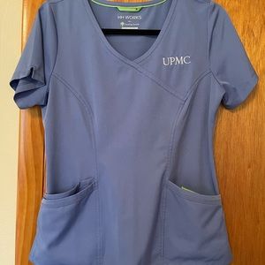 Healing hands UPMC embroidered scrub top